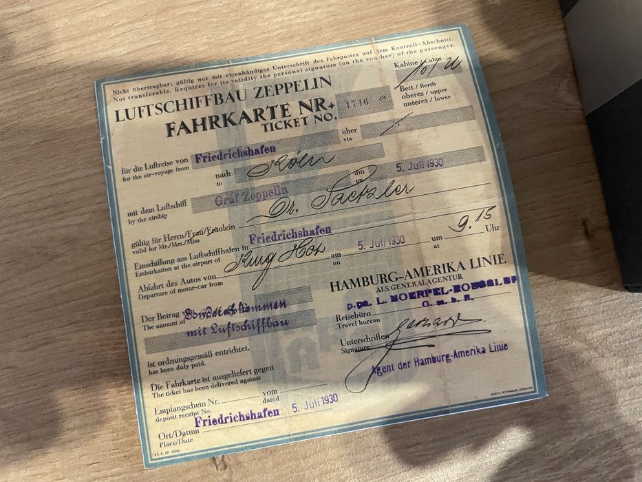 Ceas Zeppelin Dual Timer GMT