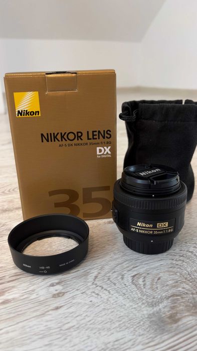 Obiectiv NIKON 35mm f/1.8G AF-S DX