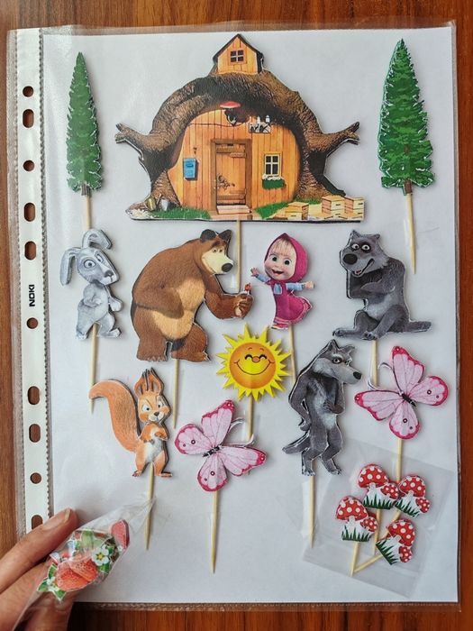 Decor 3D pentru torturi