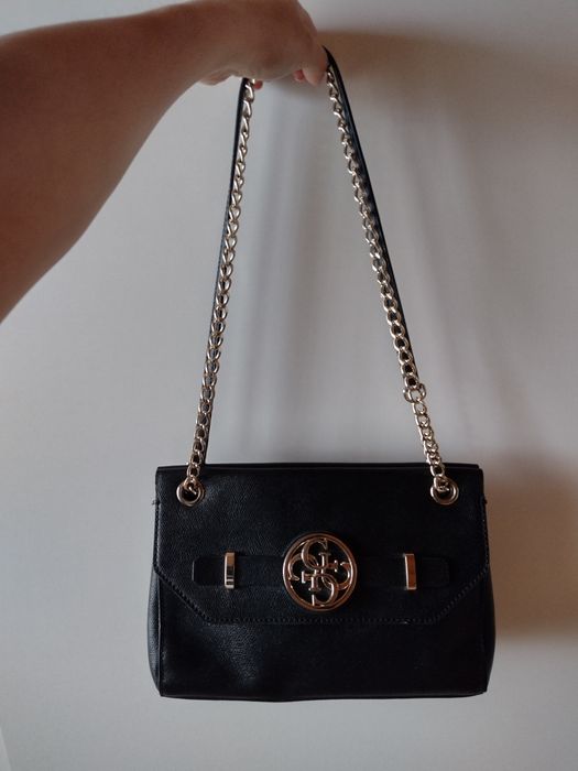 Guess geanta culoare negru
