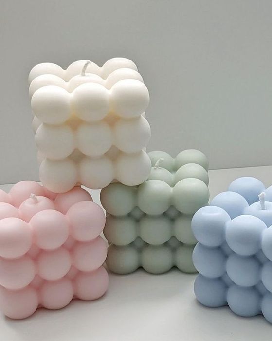 Подарок свечи ручной работы