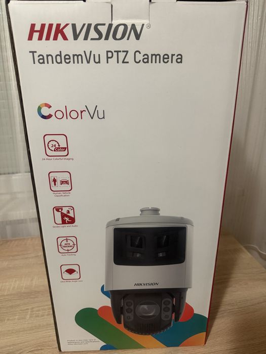 Камера Hikvision 6+4 MP 32X TandemVu ColorVu PTZ