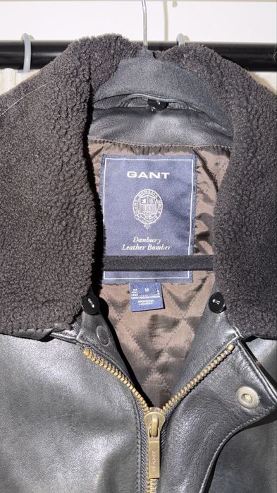 Яке от естествена кожа Gant