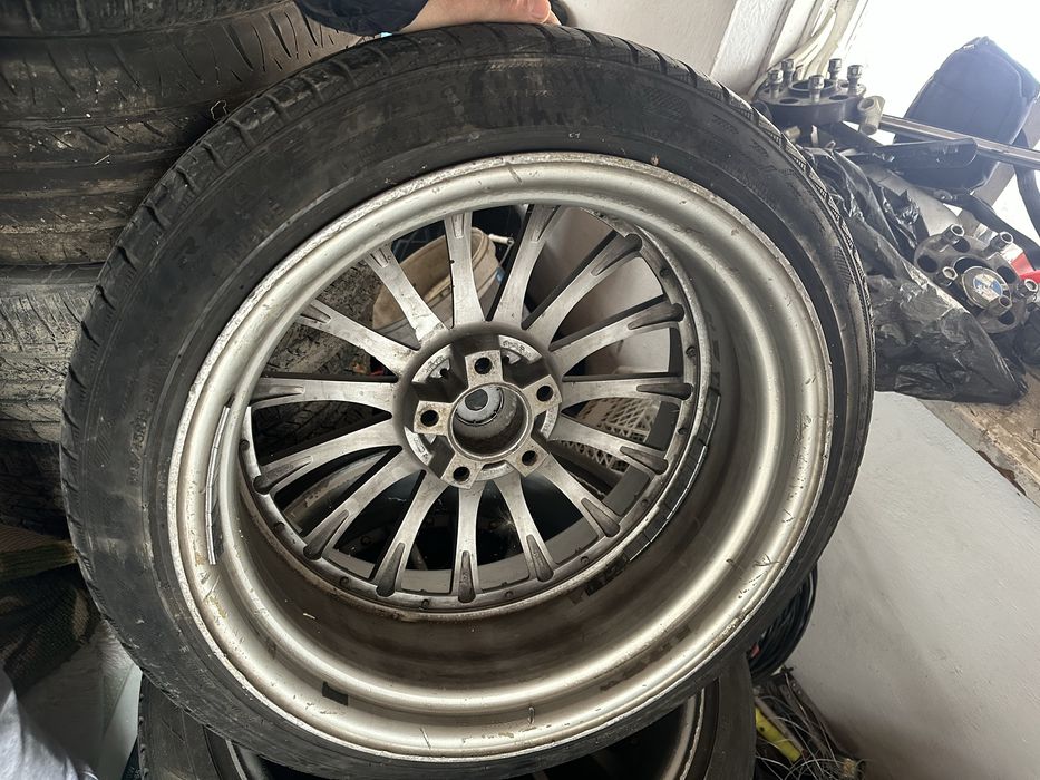 Титановые диски с летней резиной