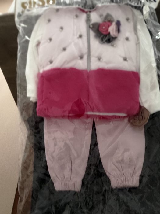 Тройка брюки безрукавка кофта