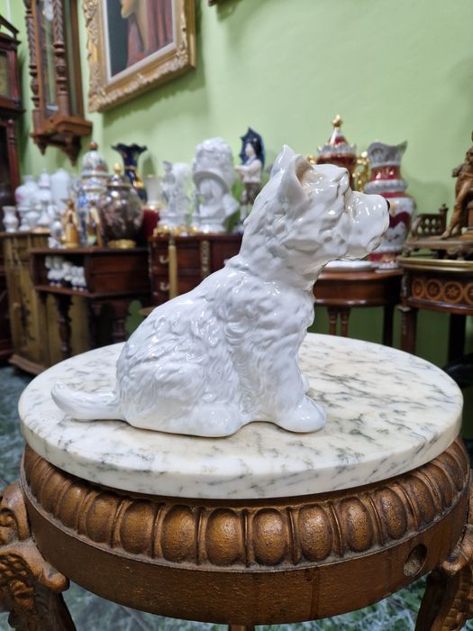 Страхотна антикварна колекционерска немска порцеланова фигура Goebel