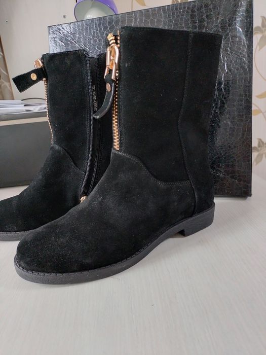 Зимние полусапоги