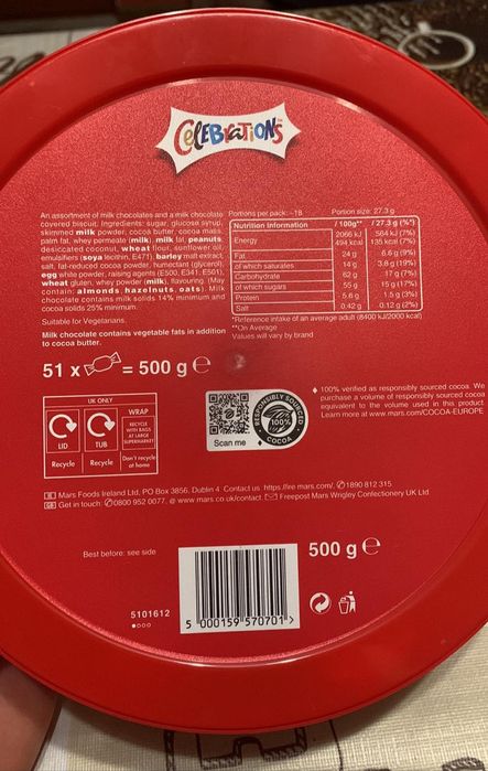 Бонбони Celebrations