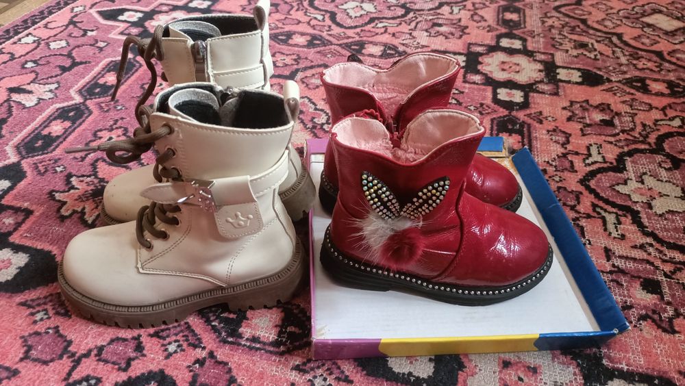 Детские сапоги девочка