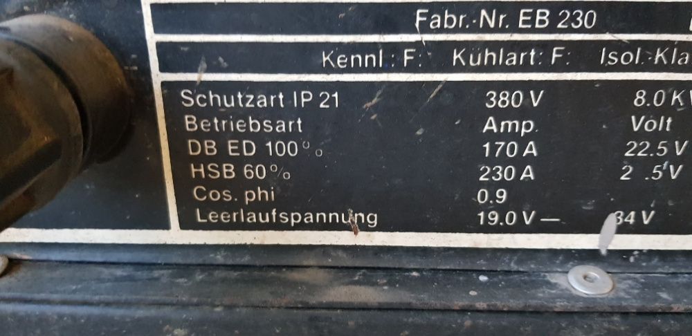 Aparat de sudura mig mag folosit