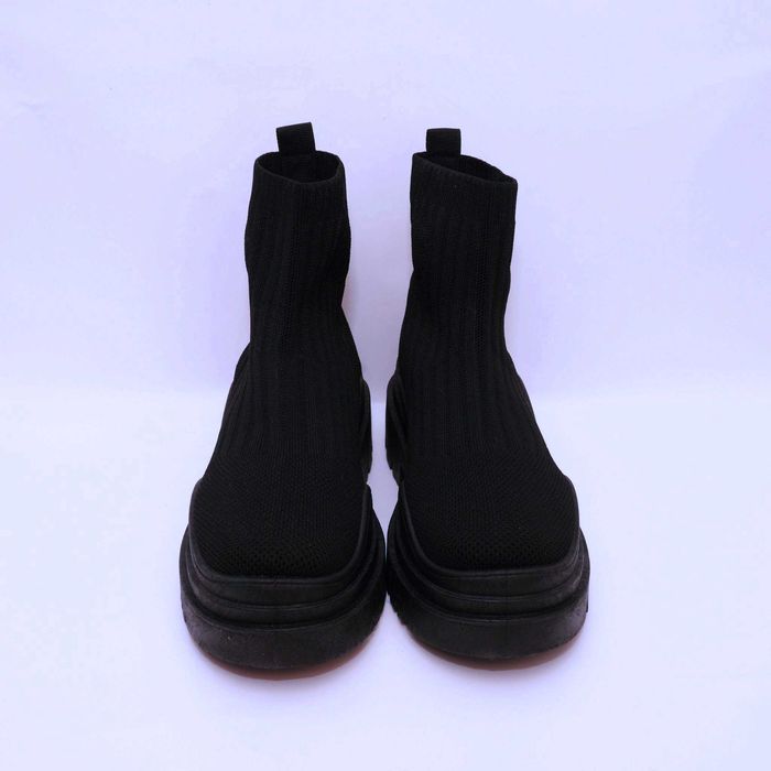 Pret-a-Pied, Ghete Chelsea Canvasto Negre