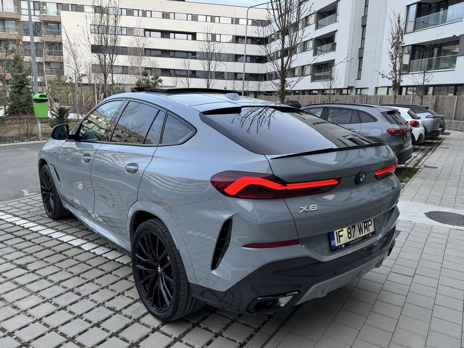 BMW X6 3.0X-Drive  16.000KM IconicGlow SkyLounge Scaune M-Competition