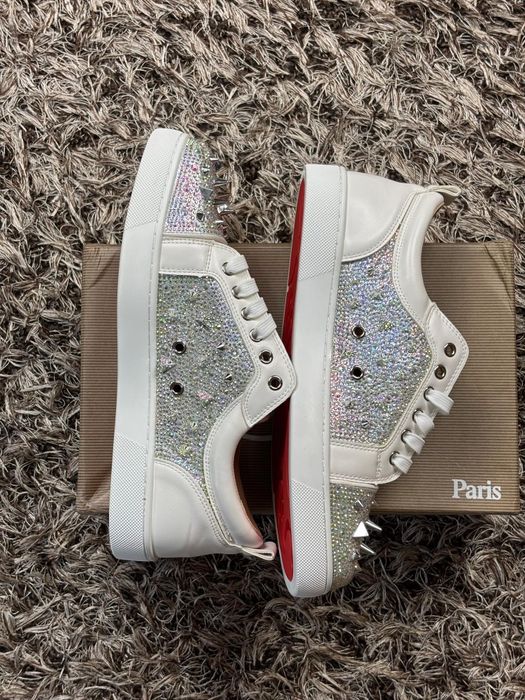 Adidași Christina Louboutin - calitate premium - albi