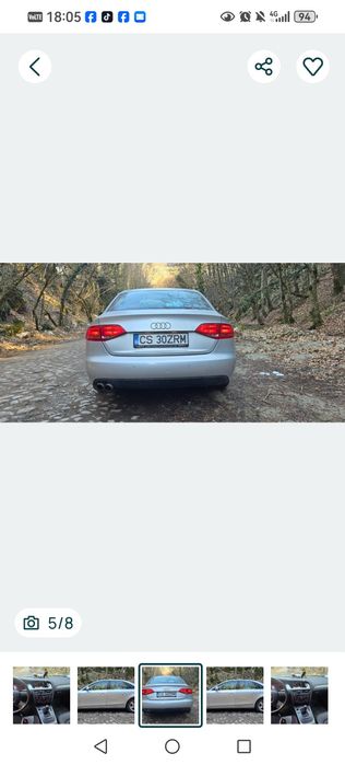 AUDI A4 2008 — imagine 4