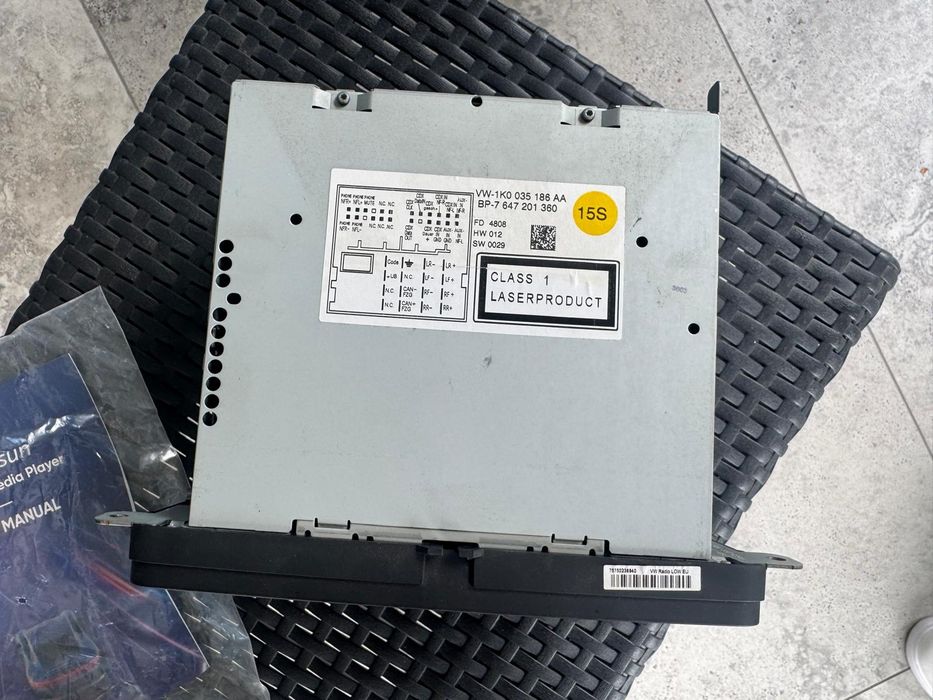 Casetofon original Skoda CD MP3 radio