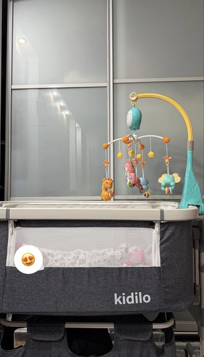 Продам детскую кроватку kidilo . Вообще не пользов. В подарок игрушка