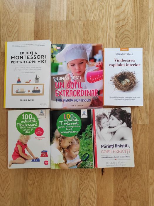 Cărți parenting și Montessori