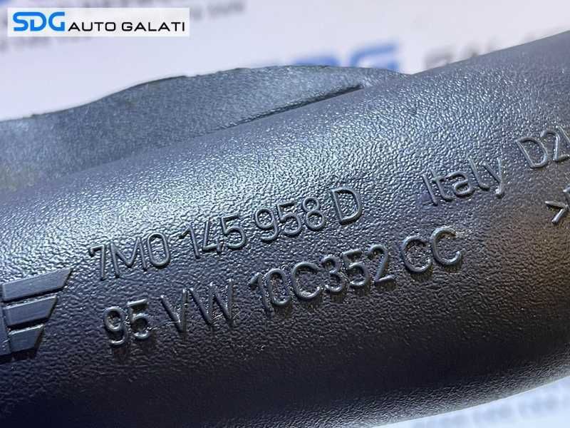 Furtun Conducta Senzor Presiune Aer Radiator Intercooler Ford Galaxy 1.9 TDI 1Z AFN AHU AVG 1996 - 2000 Cod 7M0145955G 7M0145958D