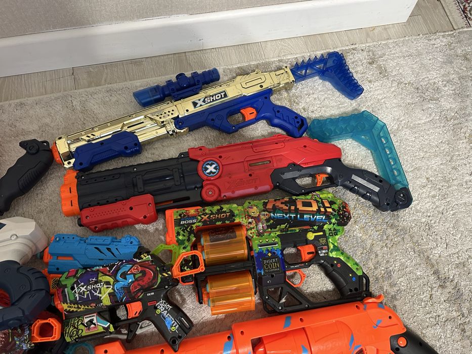 Набор Nerf из автоматов