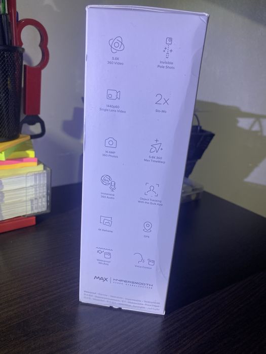 Camera de actiune GoPro MAX 360 - 2025, 5.6K