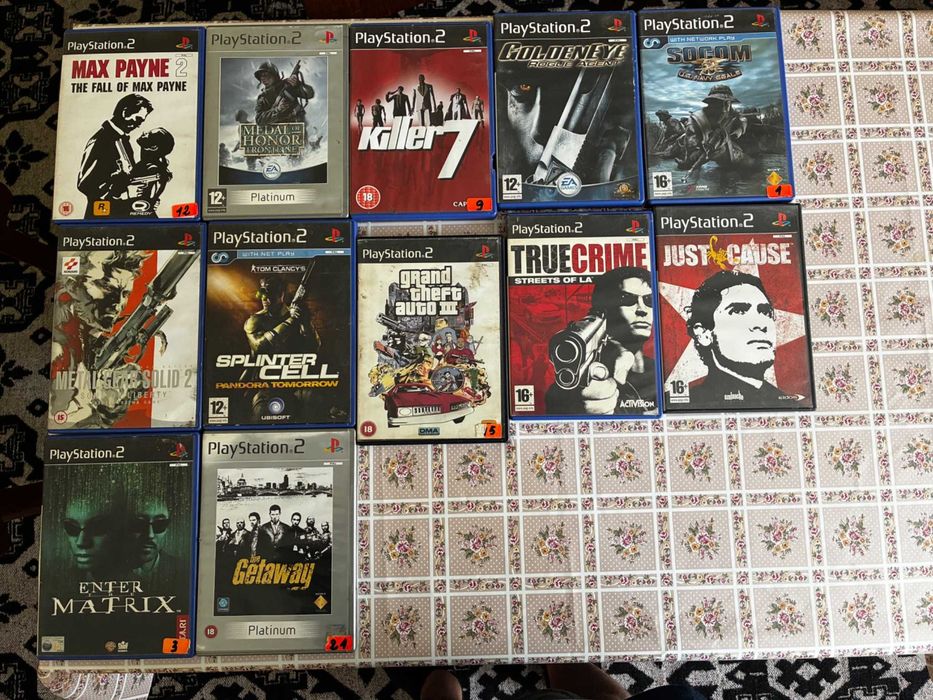 PS2 Игри + DVD Филми/Сериали