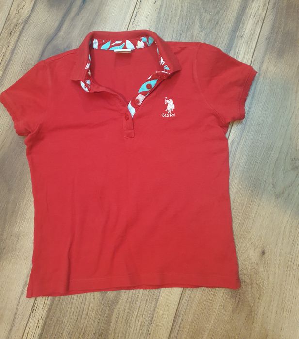 Tricou us polo assn 7-8 ani