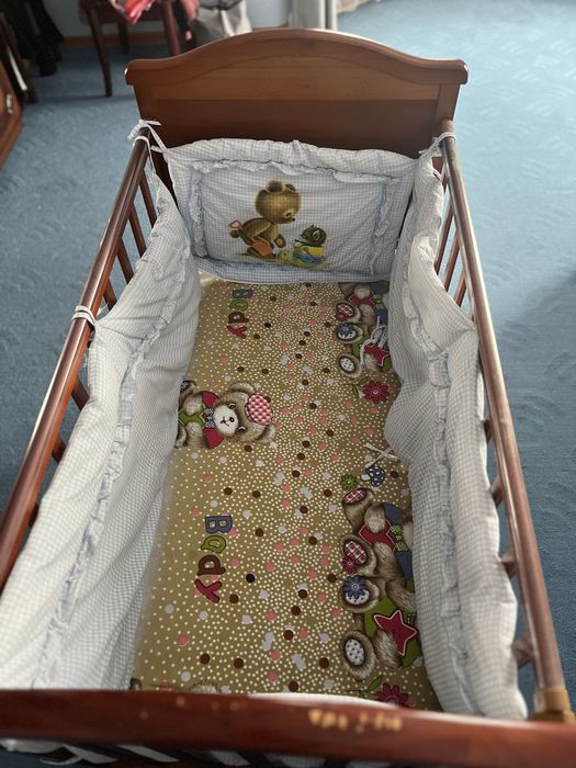 Детская кроватка , с люлюкой