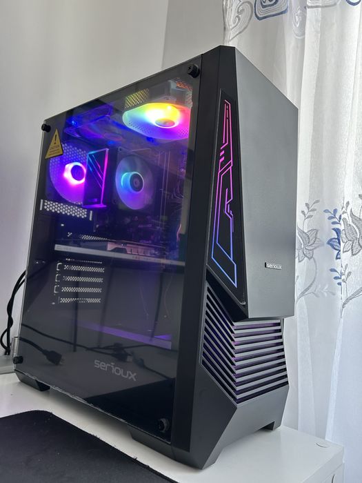 Unitate PC Gaming Ryzen 3700X - 16 GB - GTX 1650 - Sursa 550W noua