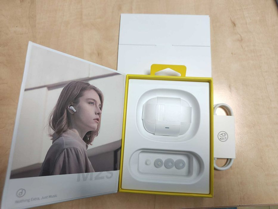 Casti wireless Baseus Bowie M2s, Bluetooth 5.3, 400 mAh Alb
