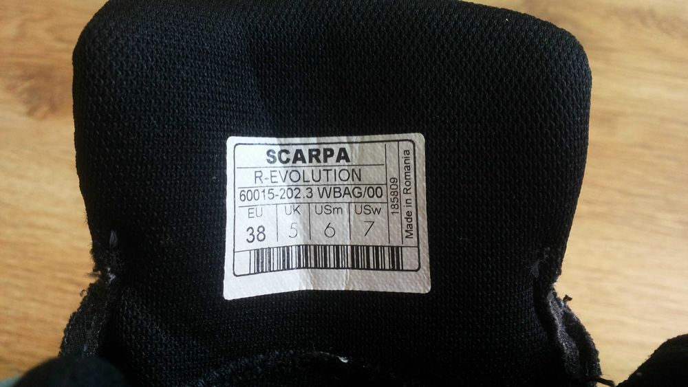 SCARPA R-EVOLUTION TREK GORE-TEX Boots размер EUR 38 / UK 5 дамски водонепромокаеми - 805