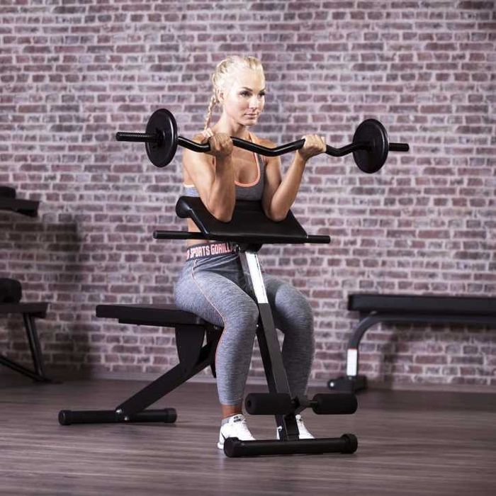 Banca multifunctionala reglabila pentru abdomene/lombar/scott