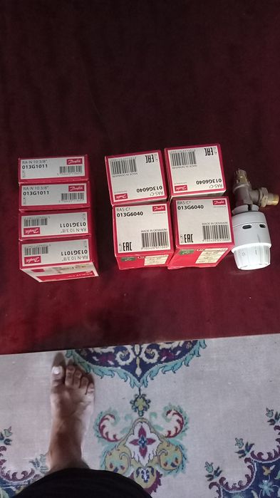 Kit robinet termostat calorifer 1/2