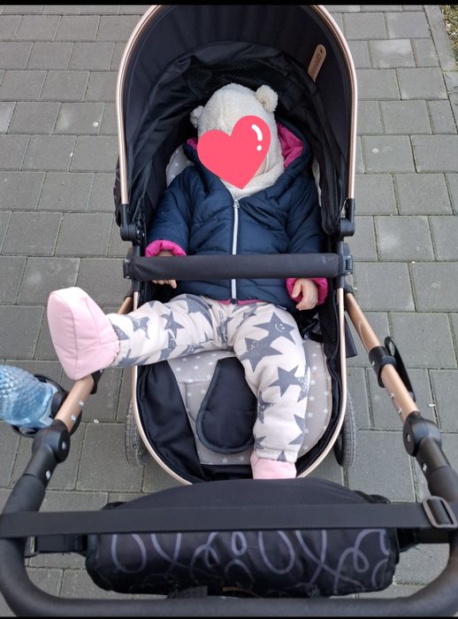 Cărucior bebe 3 în 1 + cadou