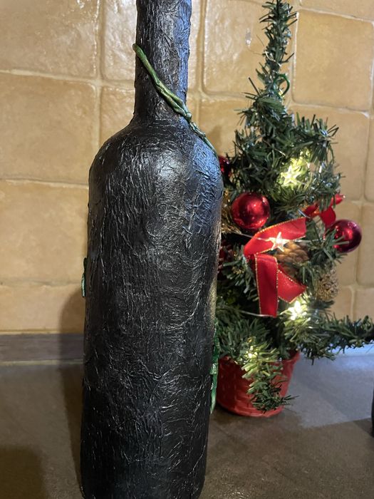 Sticle vin decorate manual