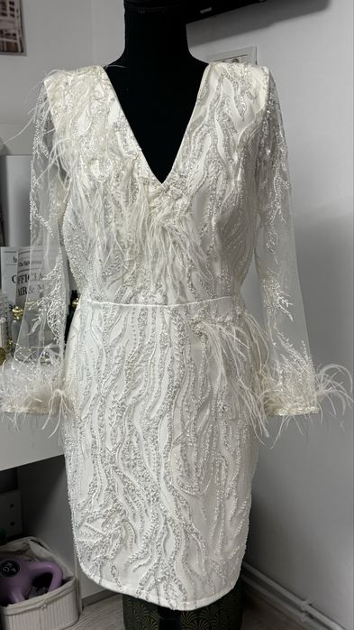 Rochie de cununie civila facuta pe comanda