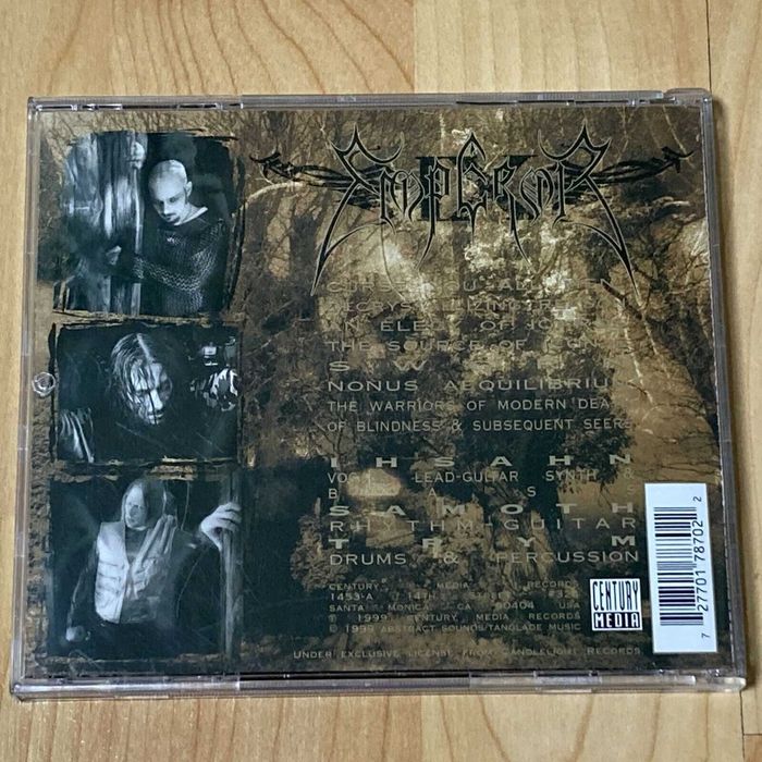 Аудио CD метал группы Emperor