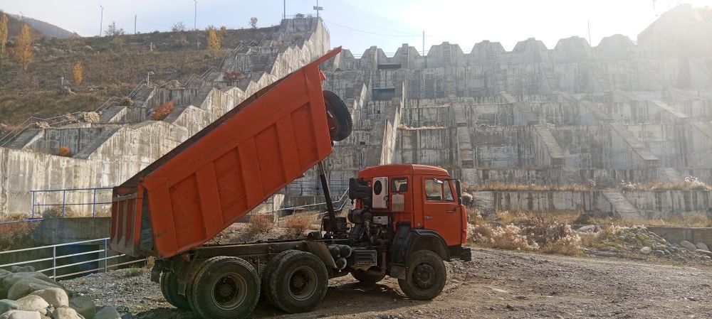 Услуги автомашины КамАЗ