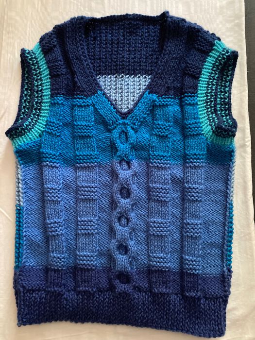Vestă tricotată damă