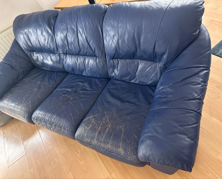 Canapea si fotolii din piele