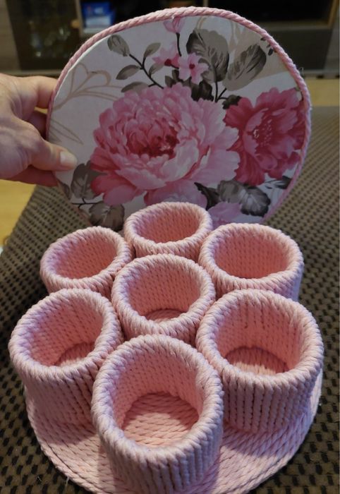 Ръчно изработена кутия за бижута, гримове или други дребни неща