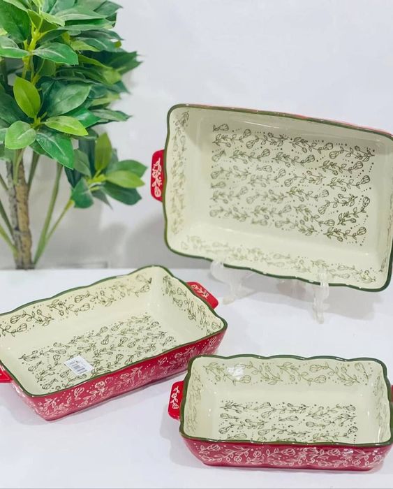 Набор форм для духовки керамический