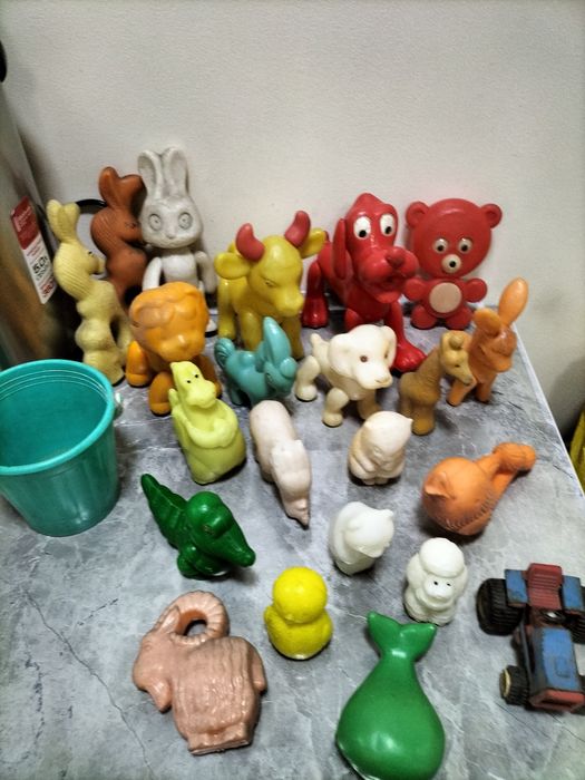 Советские пластмассовые игрушки