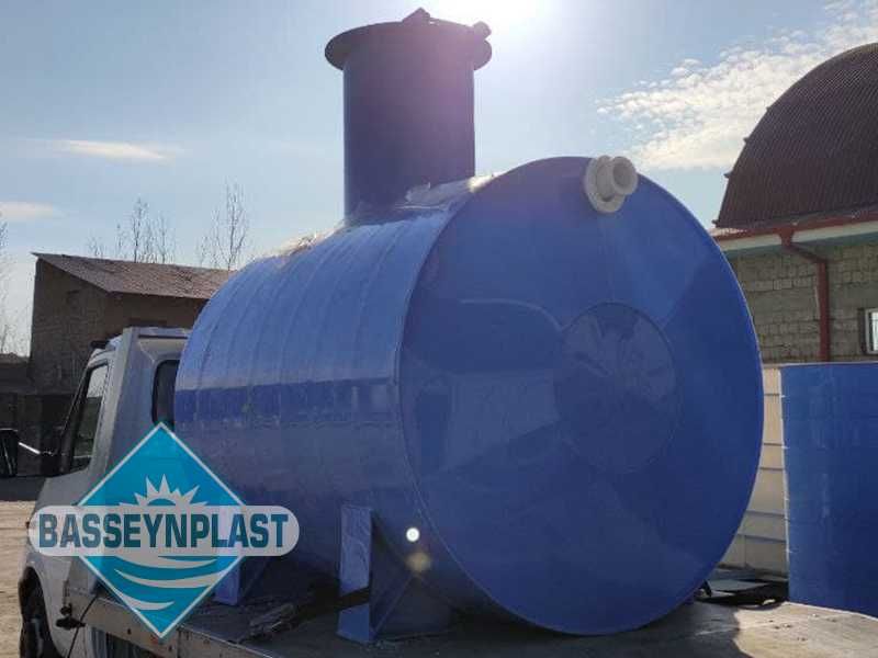 Эко ёмкость для воды 6м3, тонн горизонтальная
