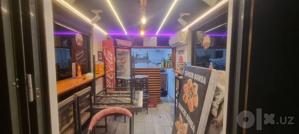 Tayyor biznes (KANTEYNER) kuxnya sotiladi!!!