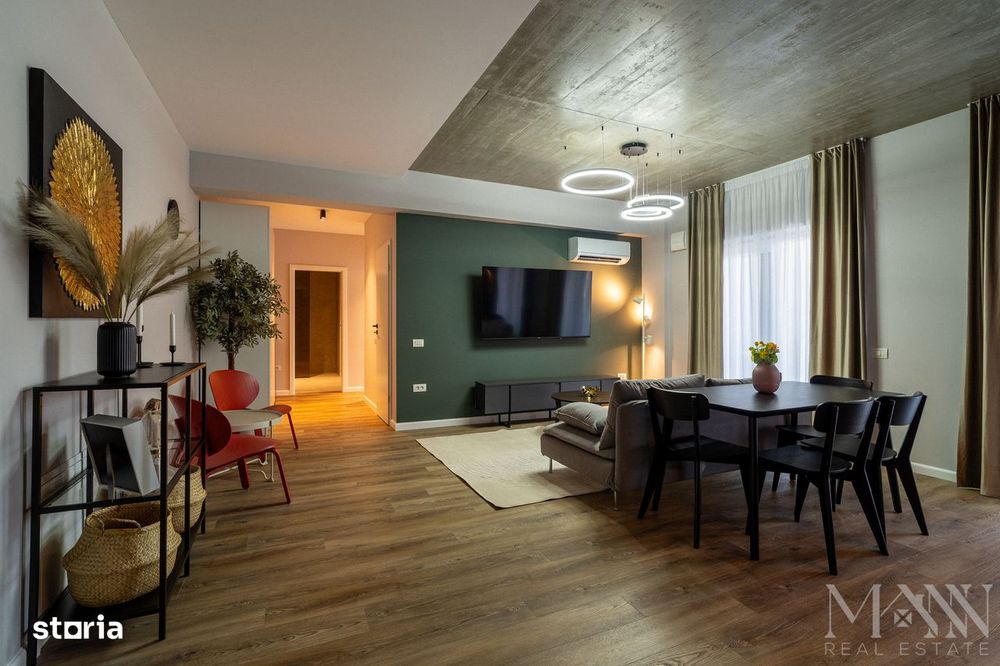 Apartament generos 3 camere, de închiriat | Bloc Verde – Clujului