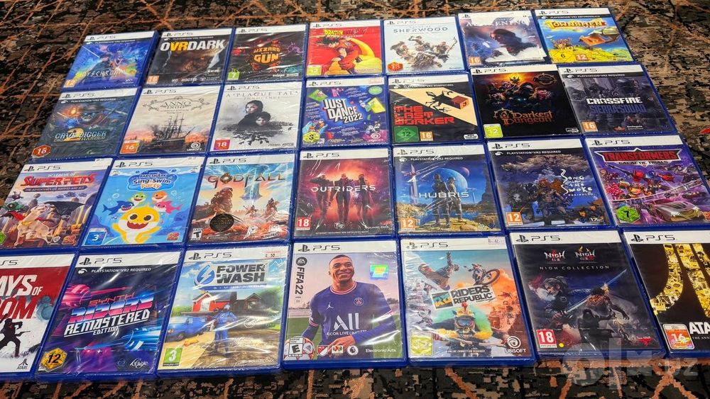 Игры для ps5 новые запечатанные