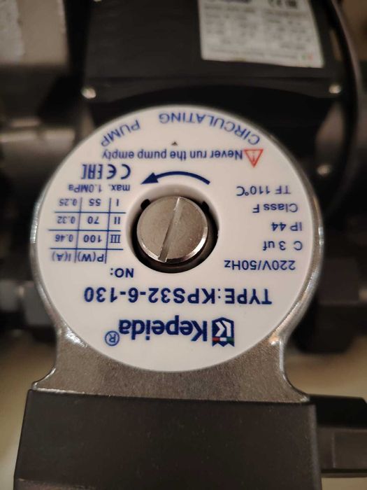 Pompa profesionala recirculare centrale termice, lemne, peleți,urgen