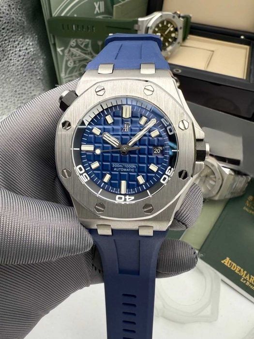 audemars piguet royal oak diver зелено/синьо