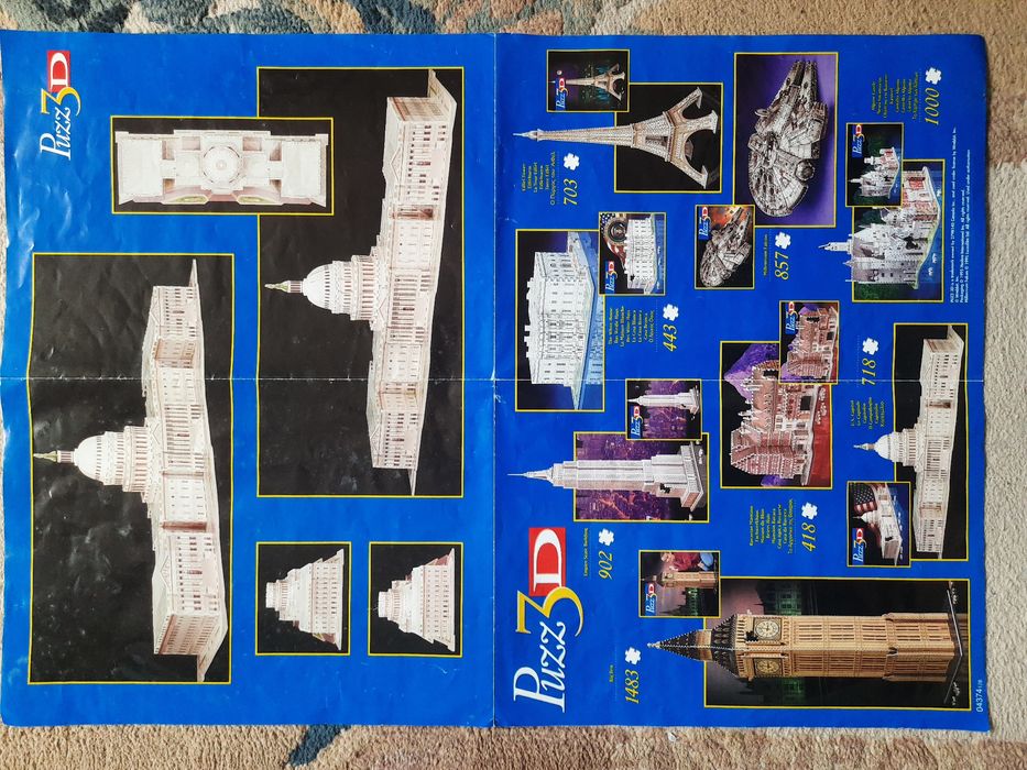 Puzzle 3D- Capitolul USA