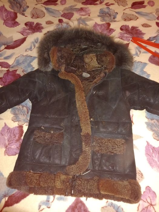 Шубка- дублёнка .